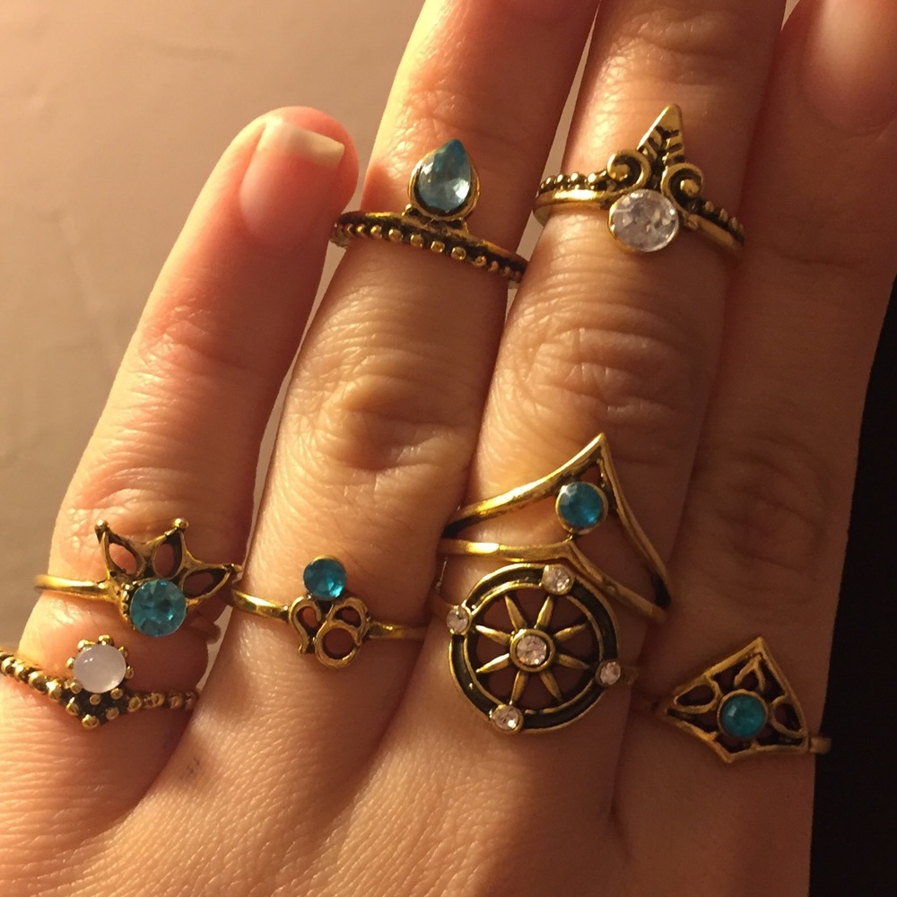 Size 8 ring pack